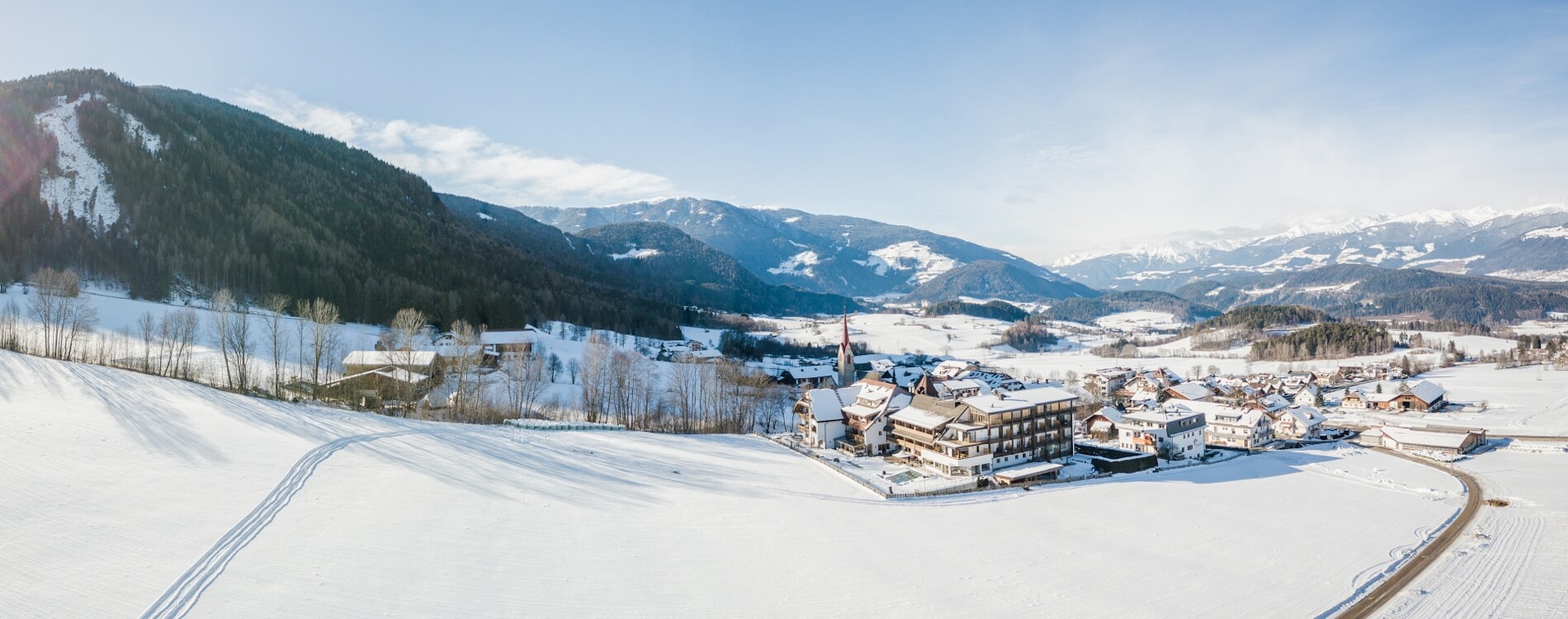 Paesaggio in inverno