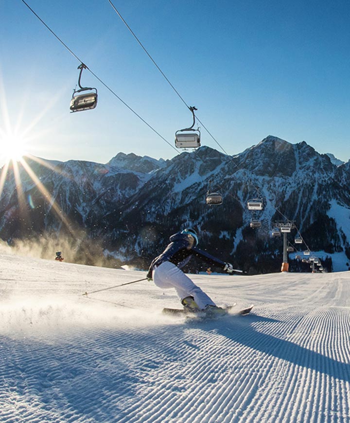 Ski holidays at Plan de Corones